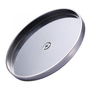Hismith 4 point 5 inch Kliclok Suction Cup Dong Adapter Plate Large Silver HSC18 938414292168 Detail