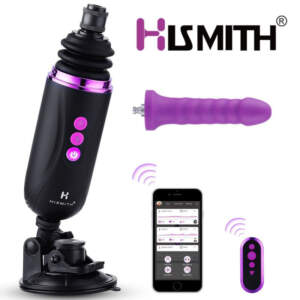 Hismith Capsule Rechargeable Portable Thrusting Sex Machine Black HS19 Multiview