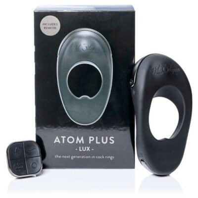 Hot Octopuss Atom Lux Remote Dual Motor Vibrating Cock Ring Black HOATMLUX 5060354560891 Multiview