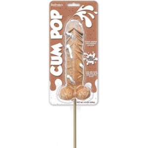 Hott Products Cum Covered Cock Pop Milk Chocolate Flavoured HP-3235 818631032334