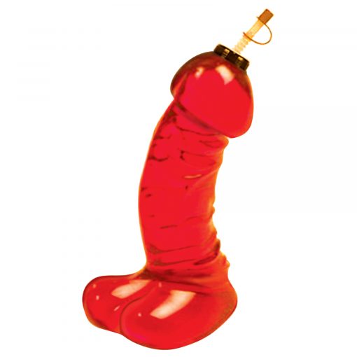 Hott Products Dicky Chugs 16oz Novelty Penis Sports Water Bottle Red HP2107 818631021079 Detail