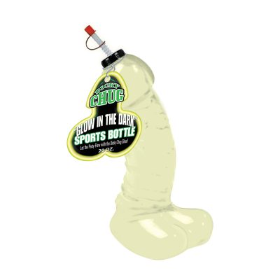 Hott Products Dicky Chugs 20oz Novelty Penis Sports Water Bottle Glow in the Dark HP2333 818631023332 Detail