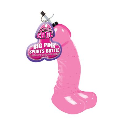 Hott Products Dicky Chugs 20oz Novelty Penis Sports Water Bottle Pink HP2352 818631023523 Detail