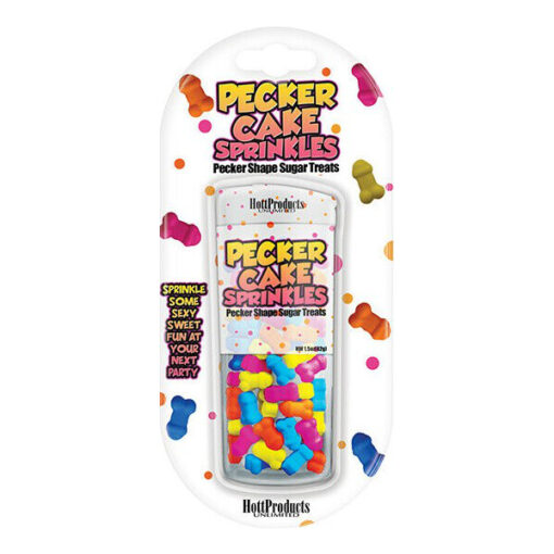 Hott Products Pecker Cake Sprinkle Candy HP 3324 818631033249 Boxview
