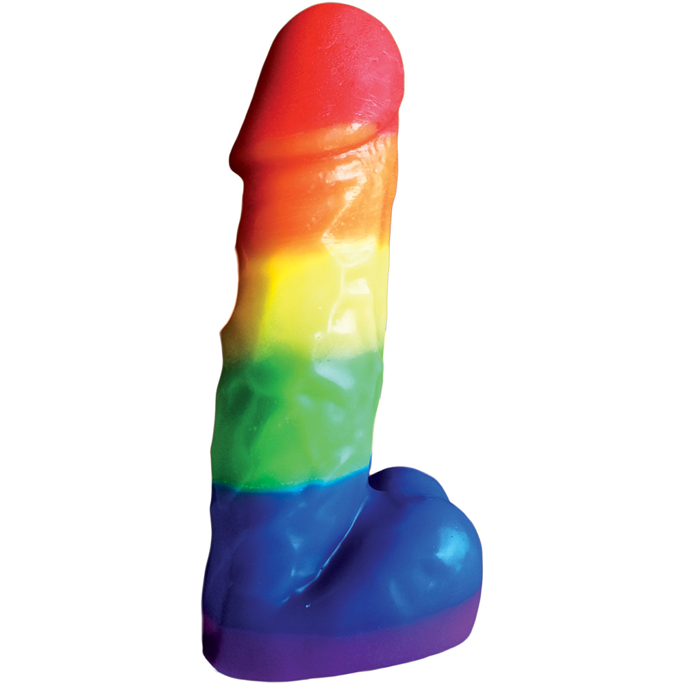 Hott Products Rainbow Pecker Party Candle 7-inch HP-3144-818631031443