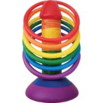 Hott Products Rainbow Pecker Party Ring Toss Game HP-3280 818631032808