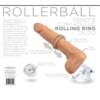Hott Products Rollerball Rolling Ring Wireless Remote Dildo Vibrator with Stand Light Flesh HP3284 818631032846 Info Detail