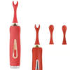 Hott Products Sinful Touch Oscillating Clitoral Stimulator Red HP3309 818631033096 Detail
