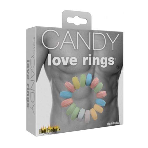 Hott Products Spencer Fleetwood Sweet and Sexy Candy Love Rings 3 pack SF-FD125 5022782333164