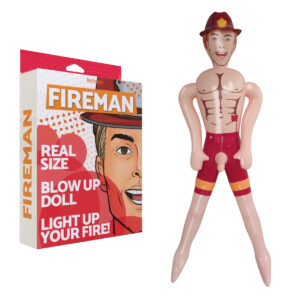 Hott Products The Fireman Inflatable Blow Up Sex Doll Light Flesh HP3335 818631033355 Multiview