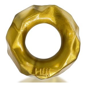 Huj Hunky Junk Fractal Tactile Cock Ring Bronze Gold HUJ 130 BRZ 840215121332 Detail