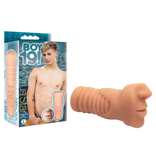 Icon Brands Boy19 Cyrus Stark Twink Mouth Stroker IC2704 847841027045 Multiview