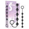 Icon Brands Drops Silicone Anal Beads Black IC2315 2 847841023153 Multiview