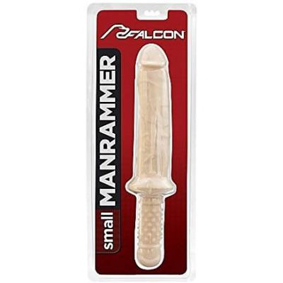 Icon Brands Falcon Manrammer Handle Dong Anal Probe Small Light Flesh FMR01N 8713221067555 Boxview