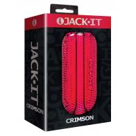 Boxview of the Icon Brands Jack It Stroker Red IC3095 847841030953