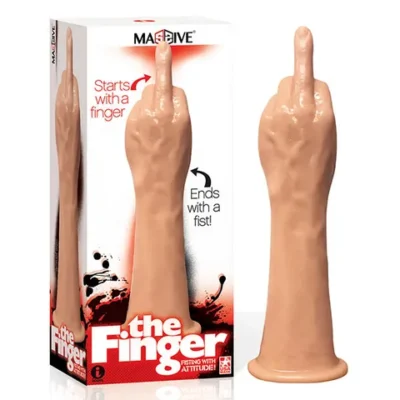 Icon Brands Massive The Finger 14 Inch Fisting Dong Light Flesh IC5053 2 847841050531 Multiview
