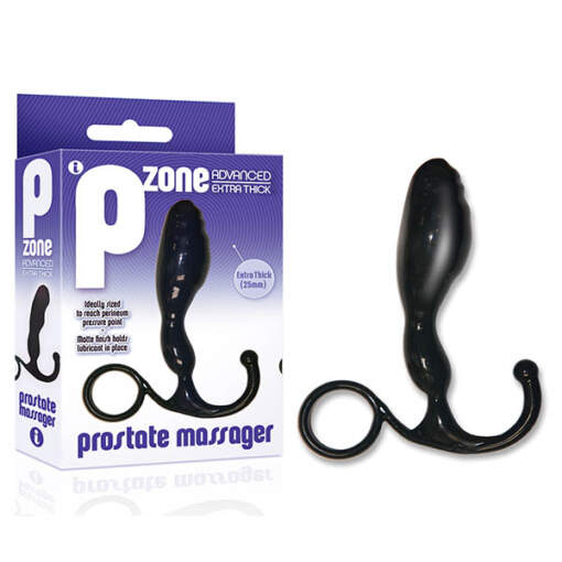 Icon Brands P Zone Advanced Prostate Massager Black IC2648 2 847841026482 Multiview