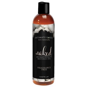 Naked Fragrance Free Vegan Massage Oil 120ml