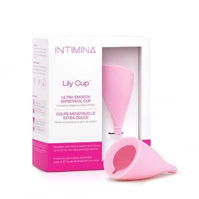 Intimina Lily Cup Menstrual Cup Size A Light Pink 7350022276406 Multiview