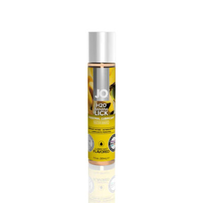 JO Flavoured Water Based Lubricant Banana Lick 30ml 10123 796494101230 Detail