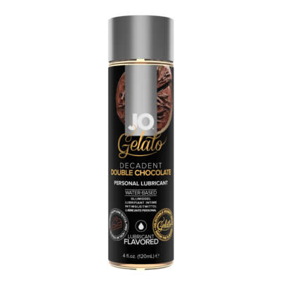 JO Gelato flavoured Water based lubricant Decadent Double Chocolate 4oz 120ml 796494404850 Detail