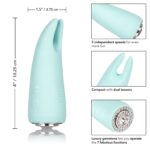 Jopen Pave Diana Rechargeable Clitoral Vibrator Teal JO-8005-30-3 815768012895