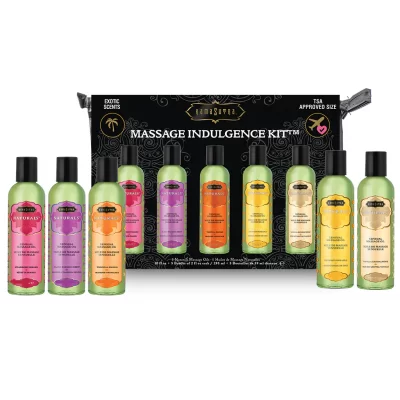 Kama Sutra Indulgence Massage Oil 5 Piece Set 5x59ml 10285 739122102858 Multiview