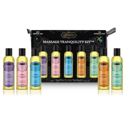 Kama Sutra Tranquility Massage Oil Kit 5 Piece Set 5x59ml 10024 739122000246 Multiview