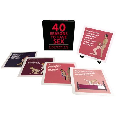 Kheper Games 40 Reasons to Have Sex Positions Card Game BGC53 825156111437 Multiview
