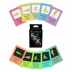 Kheper Games Glow in the Dark Sex Positions Card Game BGC34 825156111215 Multiview