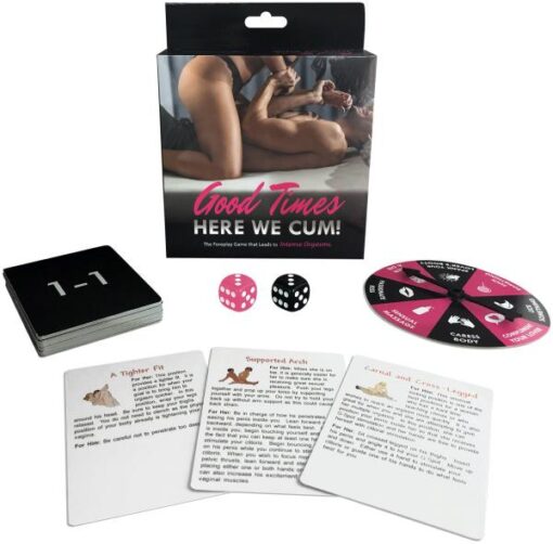 Kheper Games Good Times Here We Cum Couples Foreplay Card Game BG.R43 825156110553 Multiview