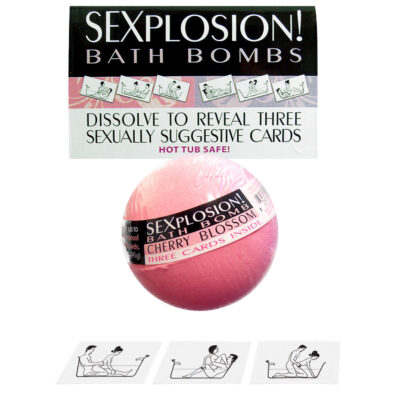 Kheper Games Sexplosions Sexual Position Cards Bath Bombs Cherry Blossom Scented BGR29 825156107652 Detail