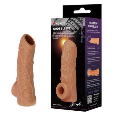 Kokos Nude Penis Sleeve Medium Flesh NS001 M 8809392182347 Multiview