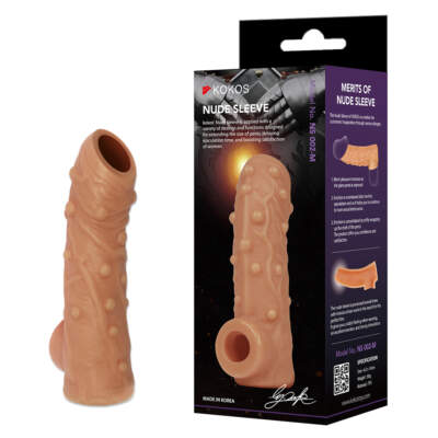 Kokos Nude Penis Sleeve Medium Flesh NS002 M 8809392182361 Multiview