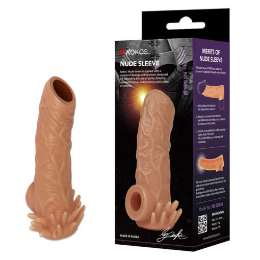 Kokos Nude Penis Sleeve Medium Flesh NS005 M 8809392182422 Multiview