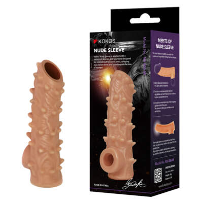 Kokos Nude Penis Sleeve Medium Flesh NS006 M 8809392182446 Multiview