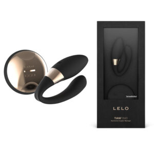 LELO Tiani Duo Couples Vibrator Black LELO8403 7350075028403 Multiview