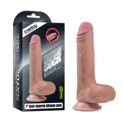 Nature Cock - Flesh 17.8 cm (7'') Dong - LV4001F