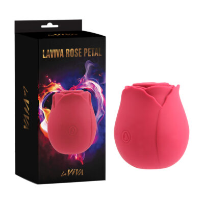 La Viva Rose Petal Clitoral Sucker Toy Pink CN 834330415 759746304155 Multiview