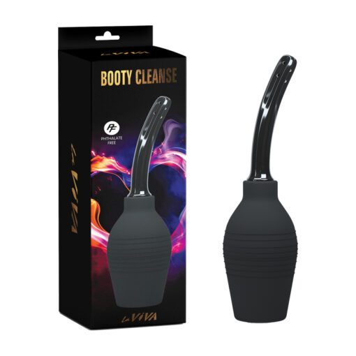 LaViva Booty Cleanse Anal Douche Black CN 101442367 759746423672 Multiview
