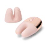 Le Wand Double Vibe Clitoral Vibrator Rose Gold Nude LW035RG 4890808245361 Sleeve Detail