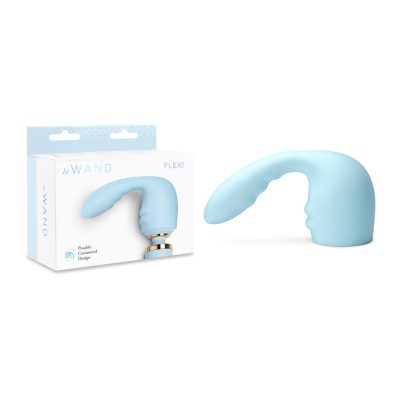Le Wand Flexi Silicone Attachment Light Blue LW 041 4890808256275 Multiview