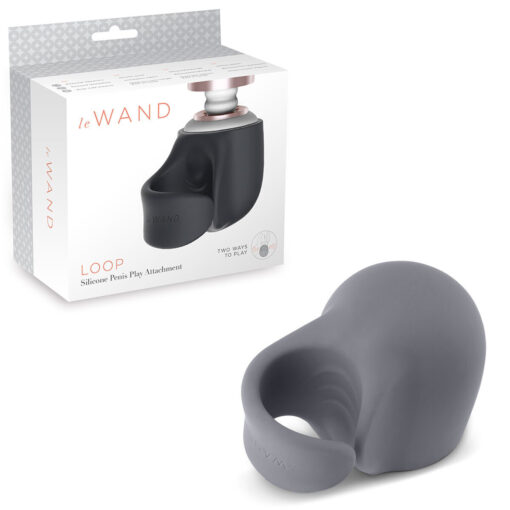 Le Wand Loop Penis Stroker Attachment Grey LW008 6031099315 Multiview