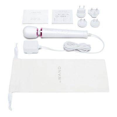 Le Wand Petite Plug In Vibrating Massager White Pink LW050WHT 4890808279045 Contents Detail