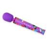 Le Wand Rechargeable Wand Massager Feel My Power Special Edition Jade Purple Brown LW029 4890808240823 Angle Detail