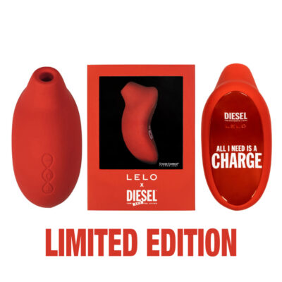 Lelo x Diesel Sona Cruise Sonic Clitoral Stimulator Red 8687 7350075028687 Multiview