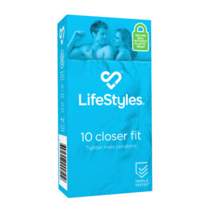 Lifestyles Closer fit condoms 10pk 9352417000519 Boxview