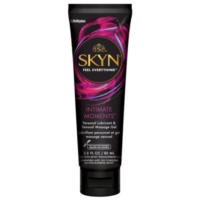 Lifestyles Skyn Intimate Moments Lubricant and Massage Gel 80ml 460007 9352417000076 Boxview