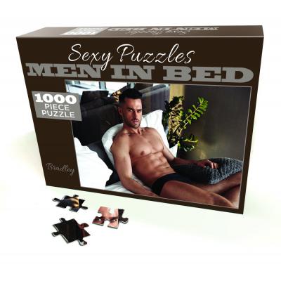 Little Genie 1000 piece Sexy Jigsaw Puzzle Sexy Male Photo Bradley LGP101 685634102124 Multiview