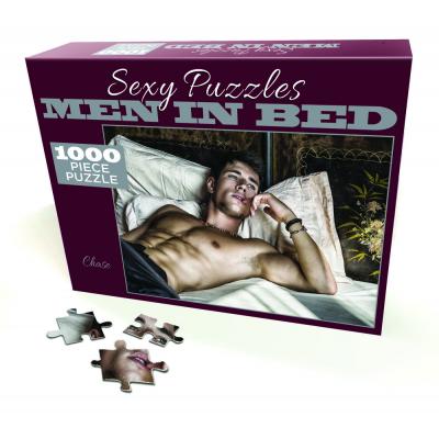 Little Genie 1000 piece Sexy Jigsaw Puzzle Sexy Male Photo Chase LGP102 685634102131 Multiview